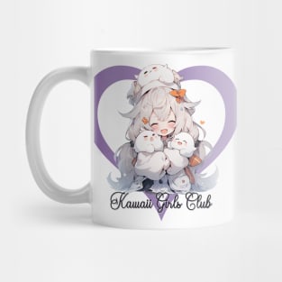 Kawaii Girls Club - Cute Chibi Girl Mug